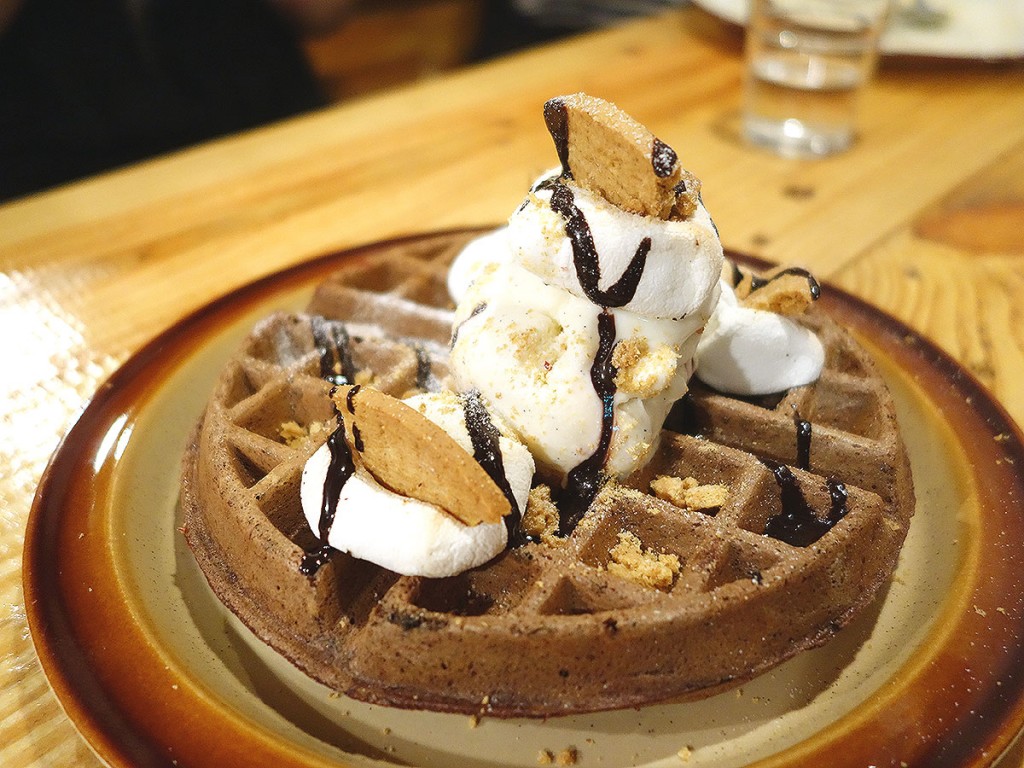 The Smores Waffles